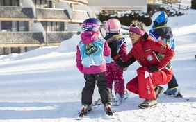 Kinderskikurs direkt vorm Hotel